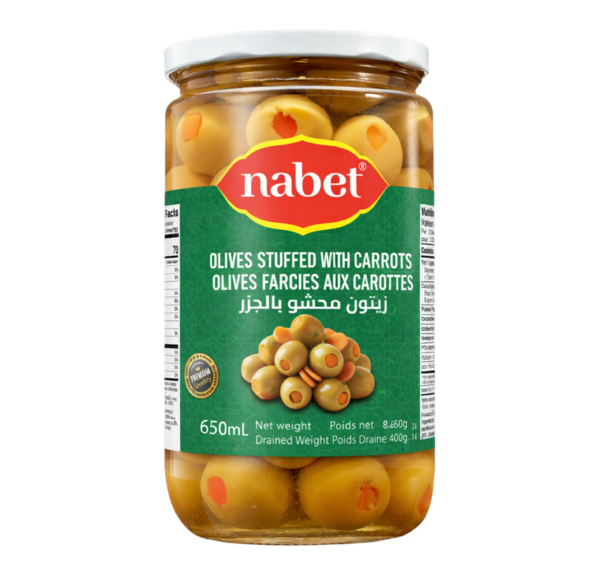 Olives Stuffed with Carrots