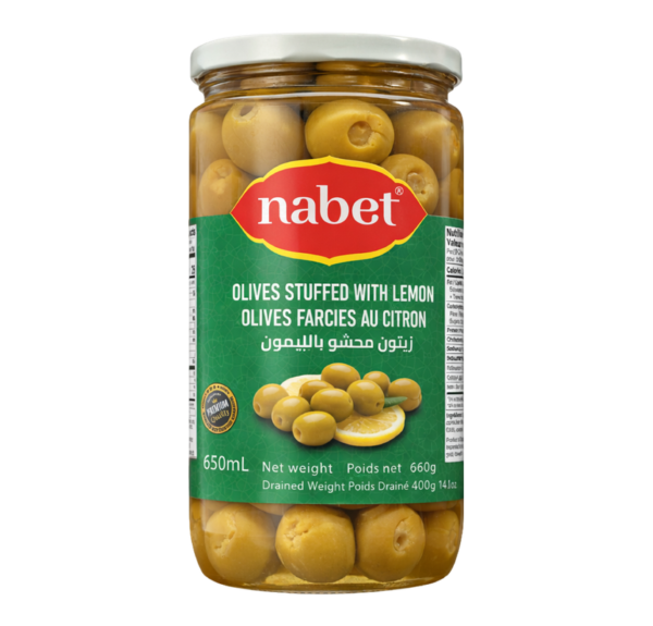 Olives Stuffed with Lemon
