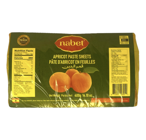 Apricot Paste Sheets