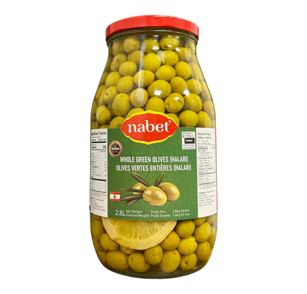 Green Olives (Halabi)